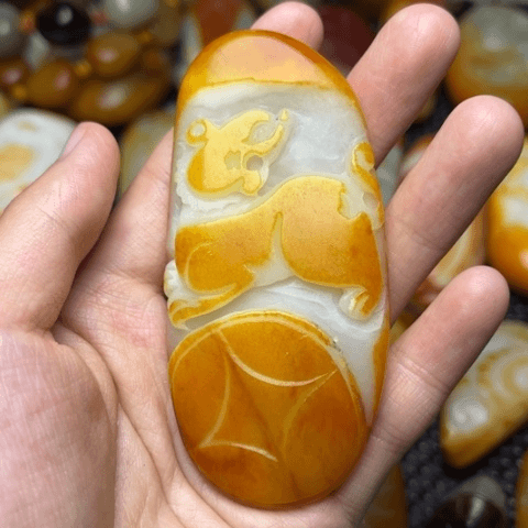 【闪购商品】和田玉（糖玉）挂件未镶嵌