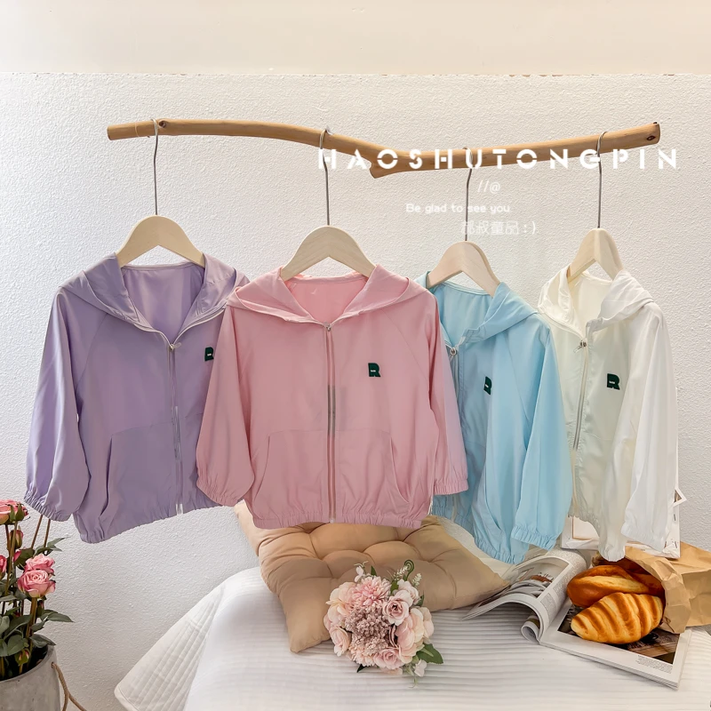 郝叔童品HJ32124女童夏装宝宝夏季薄款夏天衣服儿童夏款轻薄外套
