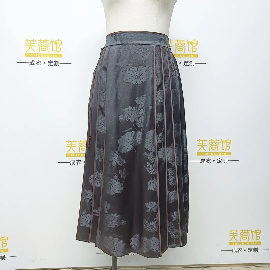 芙蓉馆新中式马面裙 国风国潮马面裙