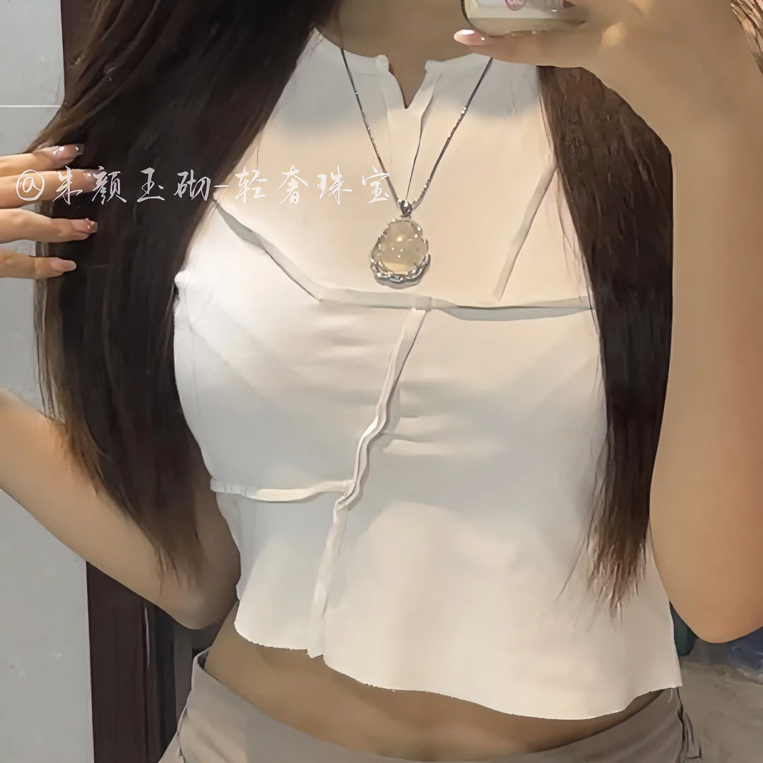 天然高冰佛公吊坠饰品女高品冰玛瑙佛公保平安正品A送女朋友礼物