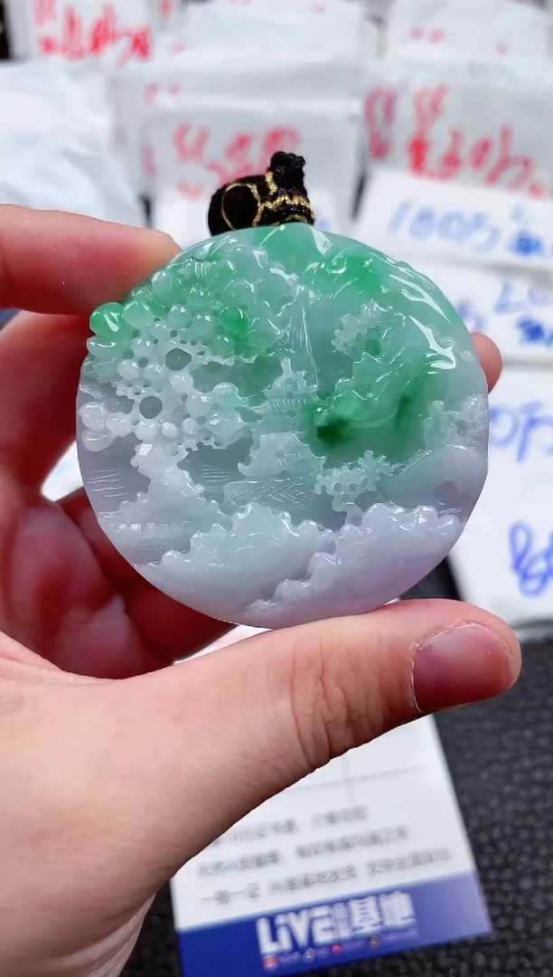 【闪购商品】翡翠颈饰未镶嵌00009865