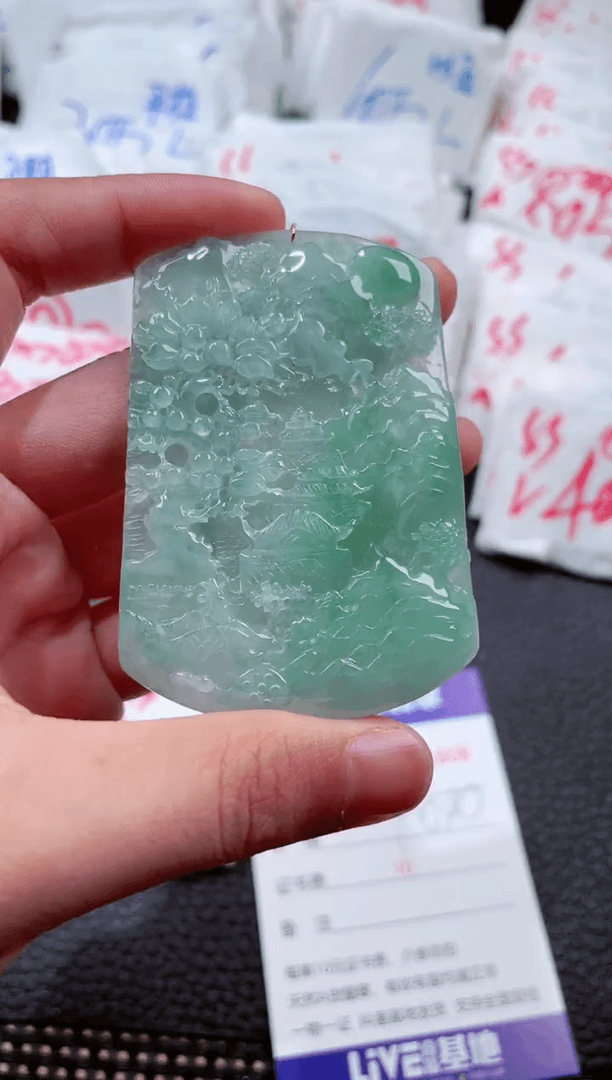 【闪购商品】翡翠颈饰未镶嵌00011608