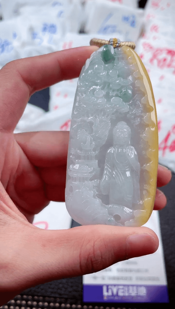 【闪购商品】翡翠颈饰未镶嵌00011596阿咪