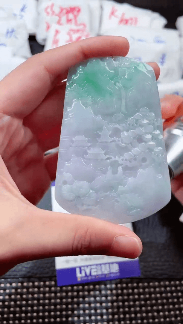 【闪购商品】翡翠颈饰未镶嵌00004285