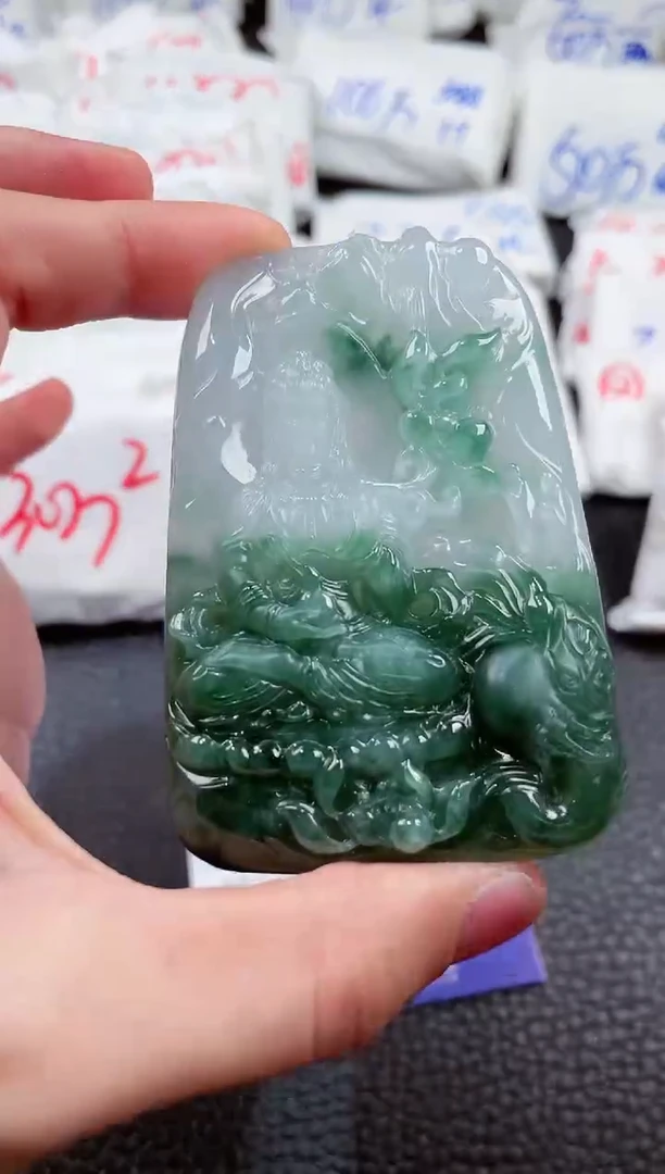 【闪购商品】翡翠颈饰未镶嵌000005034 普贤