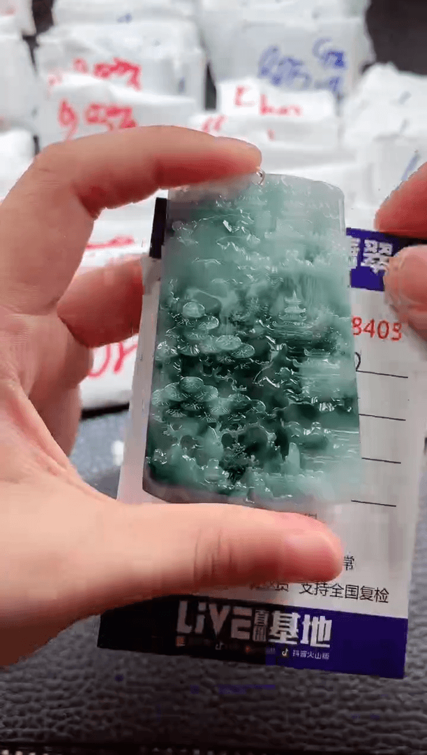 【闪购商品】翡翠颈饰未镶嵌00008405