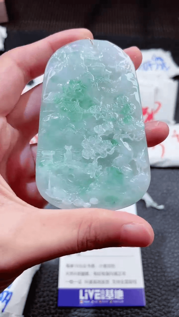 【闪购商品】翡翠颈饰未镶嵌00002414