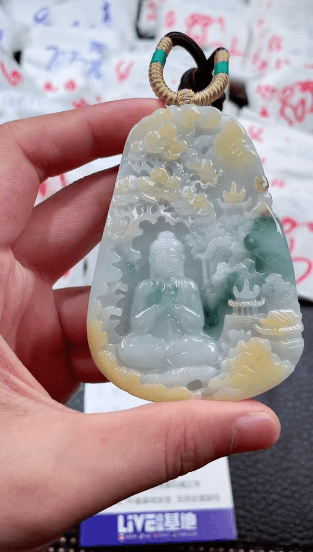 【闪购商品】翡翠颈饰未镶嵌00011700大日