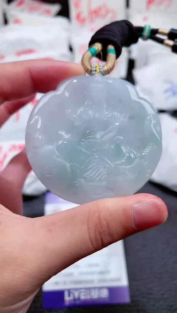 【闪购商品】翡翠颈饰未镶嵌00000167普贤