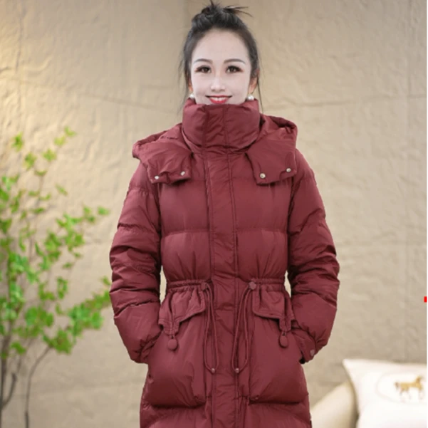 冬季新款高端时尚显瘦气质羽绒服M-4XL