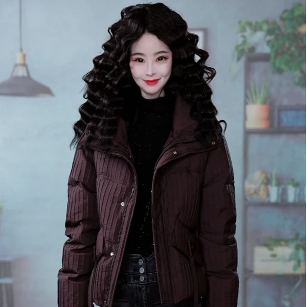 2024新款气质贵气减龄百搭保暖羽绒服外套M-4XL