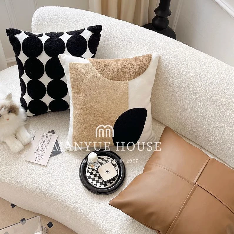 ins风北欧抱枕客厅沙发靠垫奶油风装饰靠枕榻榻米床上靠背垫超软