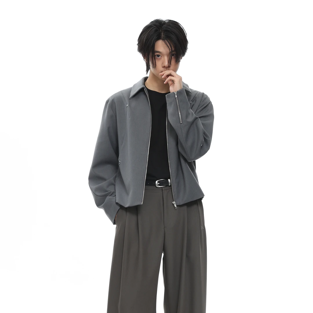 roaringwild a arch 咆哮野兽 灰色省位结构制式欧若风夹克