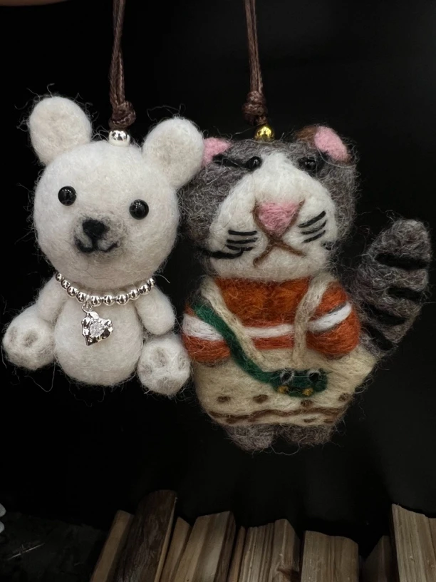 熊.猫组合，任你选择挂件