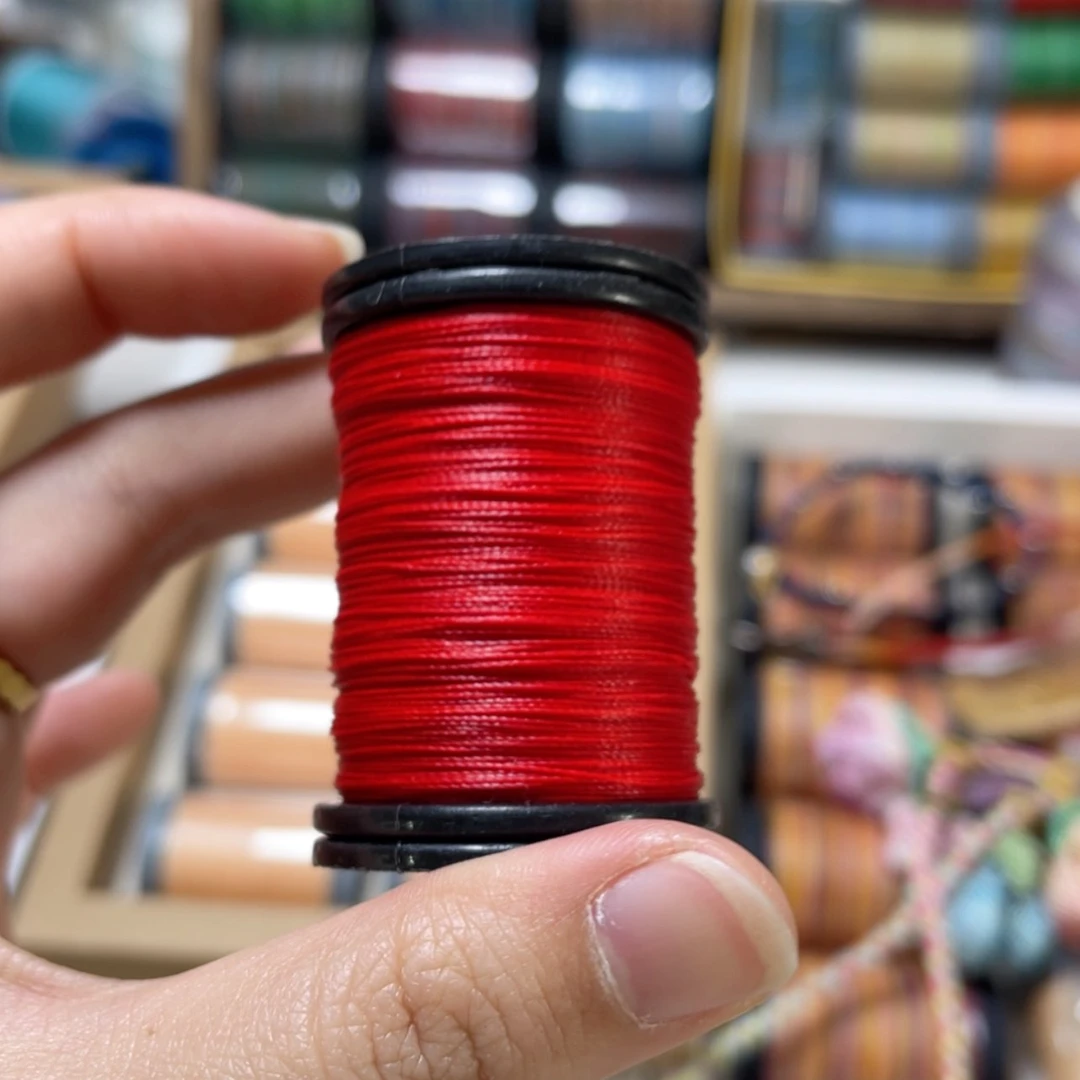 【闪购商品】0.2纯色中国红蜡线
