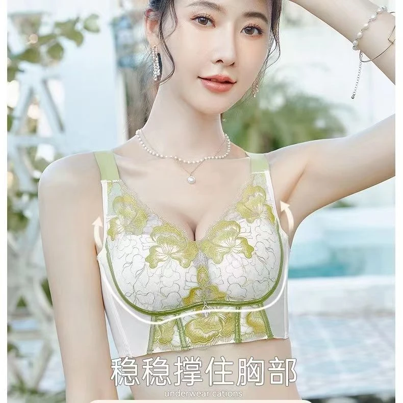 B601-700直播间福利聚拢调整型上托舒适女士内衣文胸罩