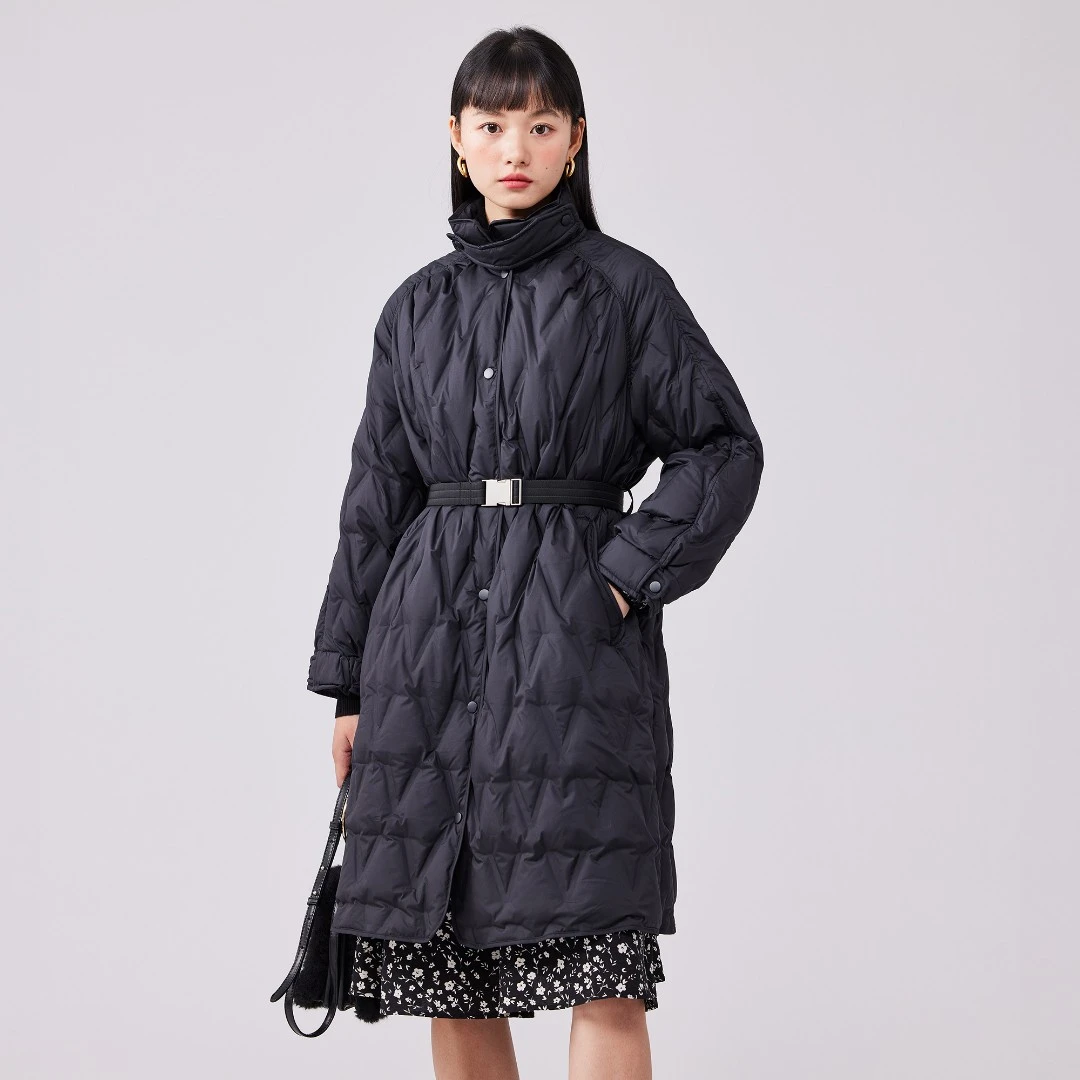 【新品现货】22冬季保暖羽绒服时尚加厚90绒中长款GD2700198
