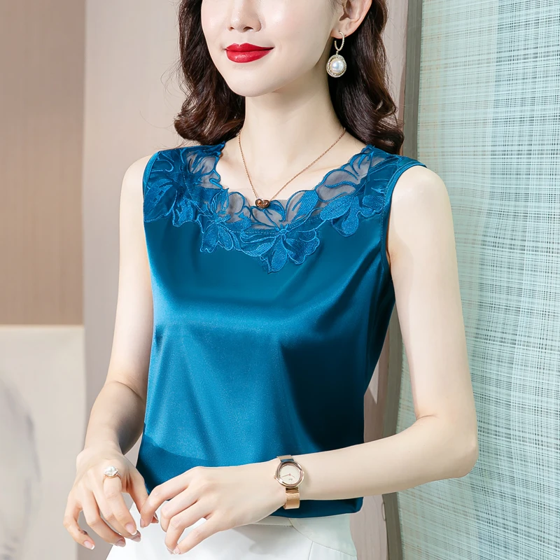 背心吊带女打底衫西装内搭夏百搭蕾丝设计感小众外穿法式无袖上衣