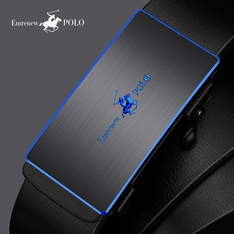 EMRENEWPOLO/安普里保罗男士自动扣无牙腰带休闲百搭裤带皮带