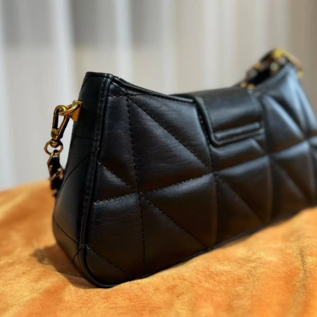 HIRMRIS手工真皮包550907-黑 小船黑