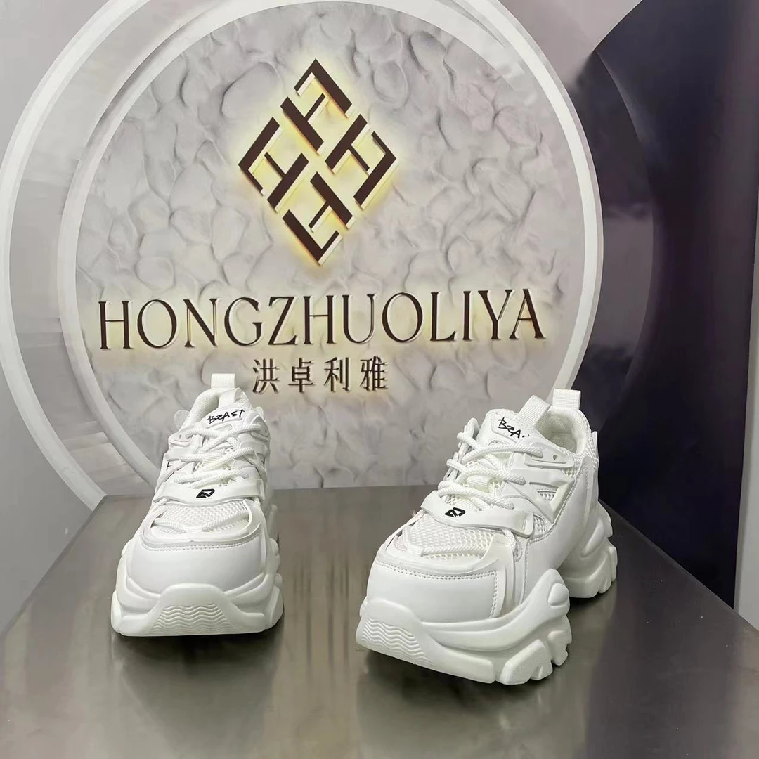 765四季款新款2024爆款高级感时尚精品老爹鞋女厚底休闲色秋春季