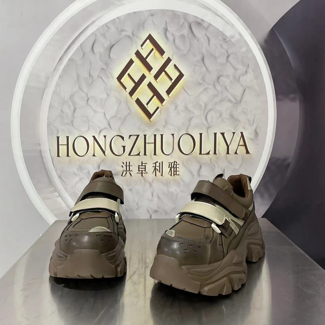 27-051磨毛内里新款2023爆款单里高级感时尚精品老爹鞋女厚百搭.。