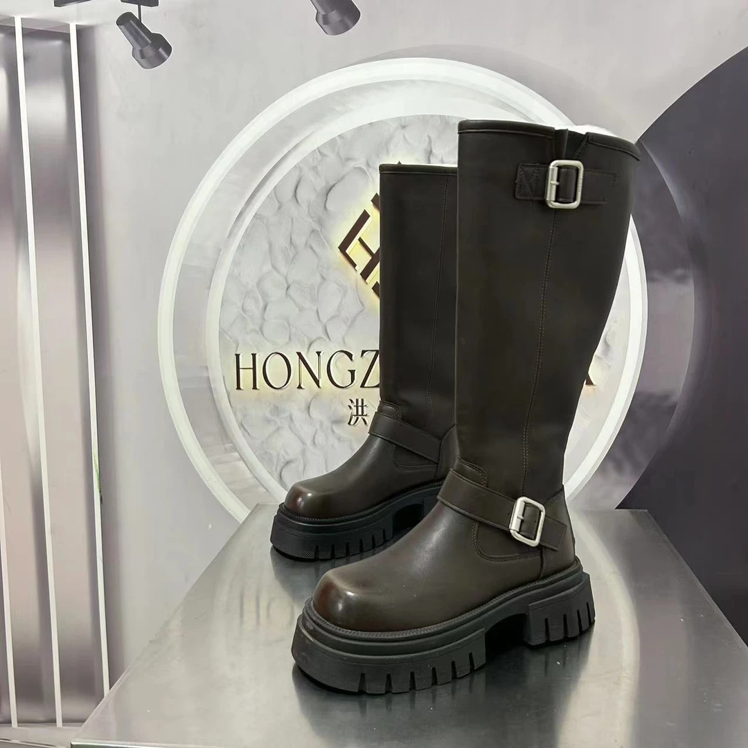 399上新冬季款2024长筒绒里爆款精品长筒时装靴子百搭骑士靴