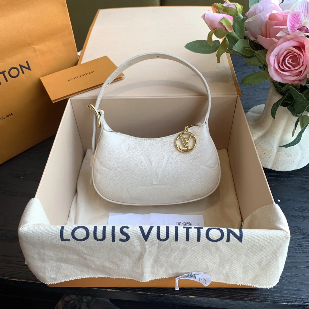 95新 LouisVuitton/路易威登 mini moon月亮包 奶油白/sp20344