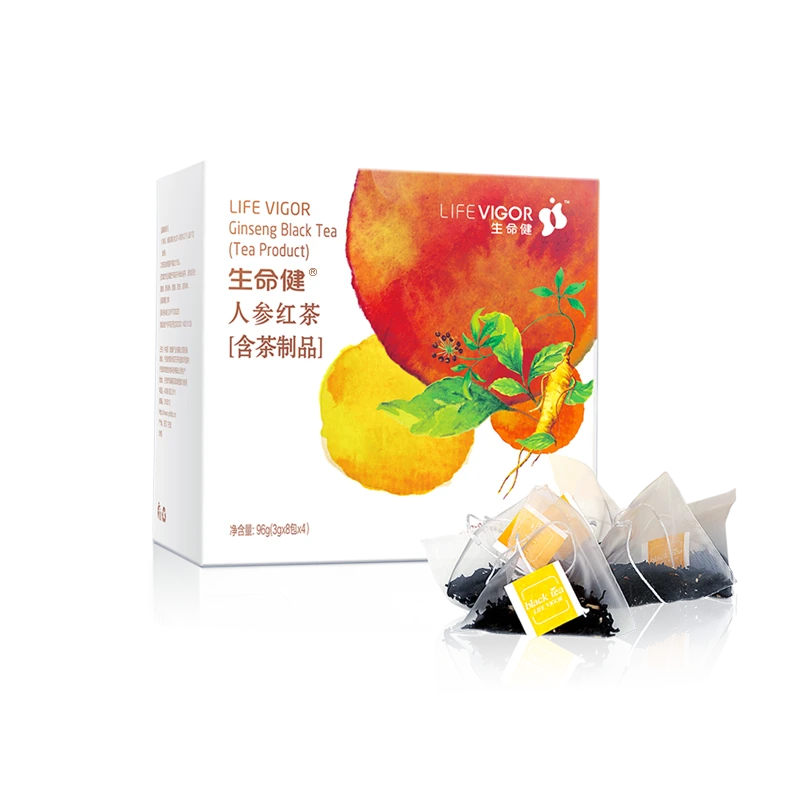 LIFE VIGOR/生命健人参红茶（3g×8包×4/盒）