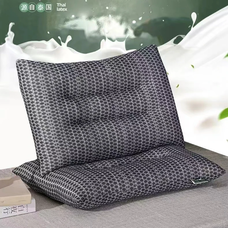【买一送一】乳胶颗粒枕头一对装护颈枕芯成人酒店学生宿舍软枕头芯