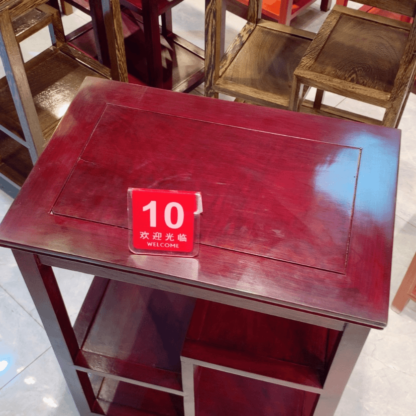 【闪购商品】花梨木类成套家具置物架10