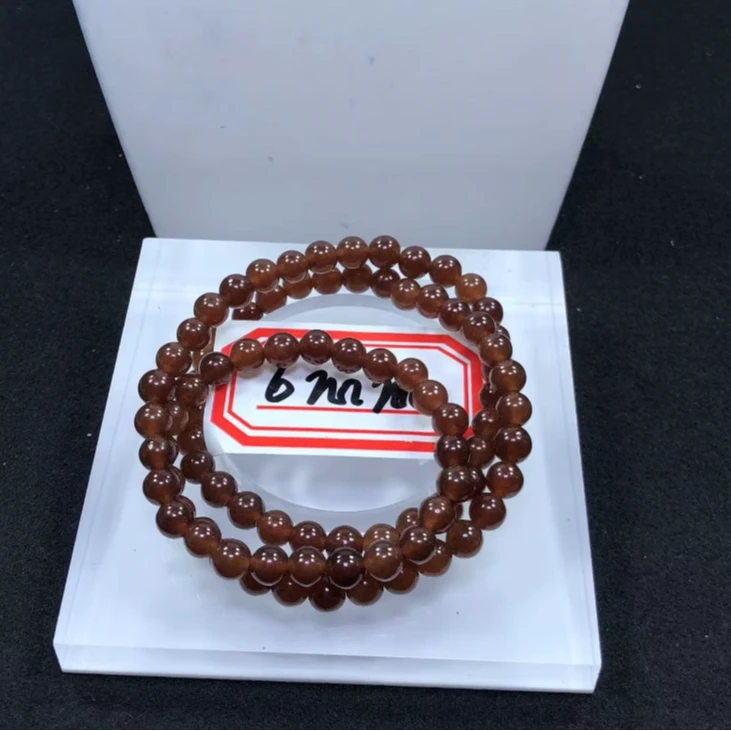 棕色多圈6mm手串发一条H23