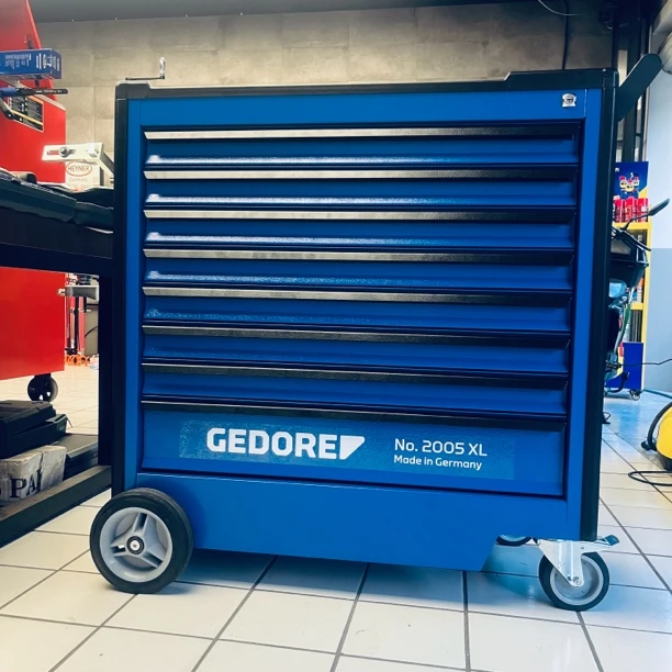 GEDORE吉多瑞466件工具组工具套装工具车套装套带工具车