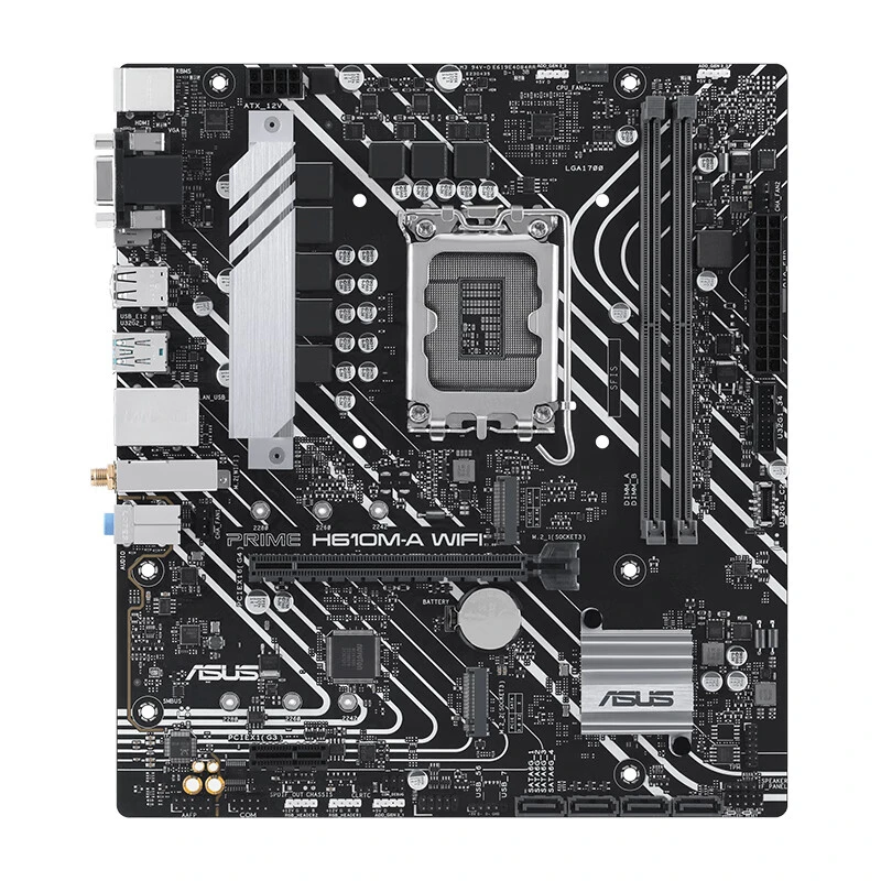 99新 华硕 PRIME H610M-A WIFI 大师系列主板 支持DDR5