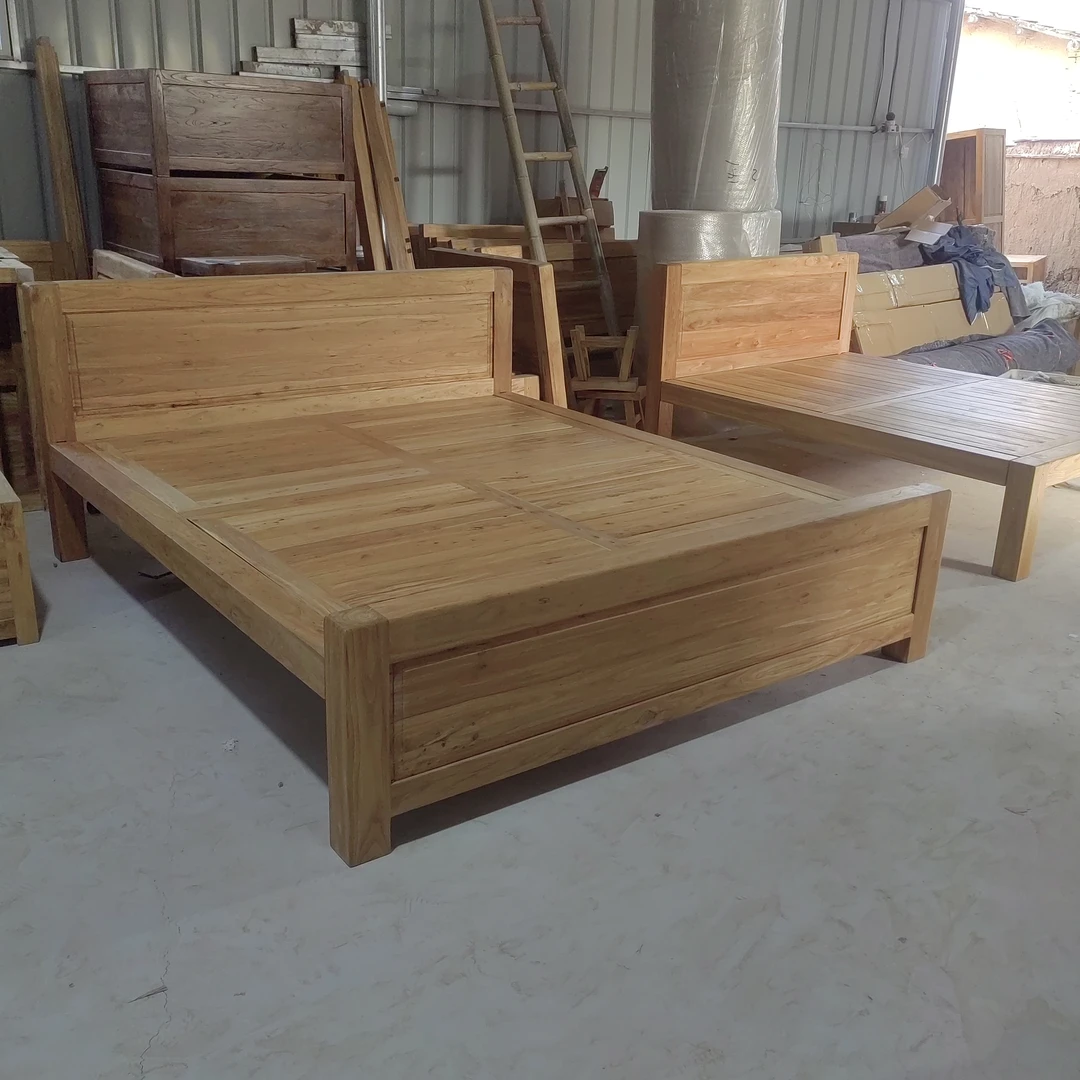 老榆木床200✘220外径200✘240床面45