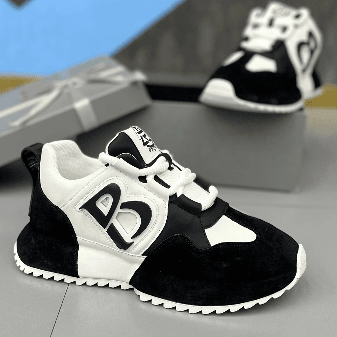 阿甘男鞋春秋款2024新款潮牌百搭高级感运动休闲跑步小白老爹潮鞋