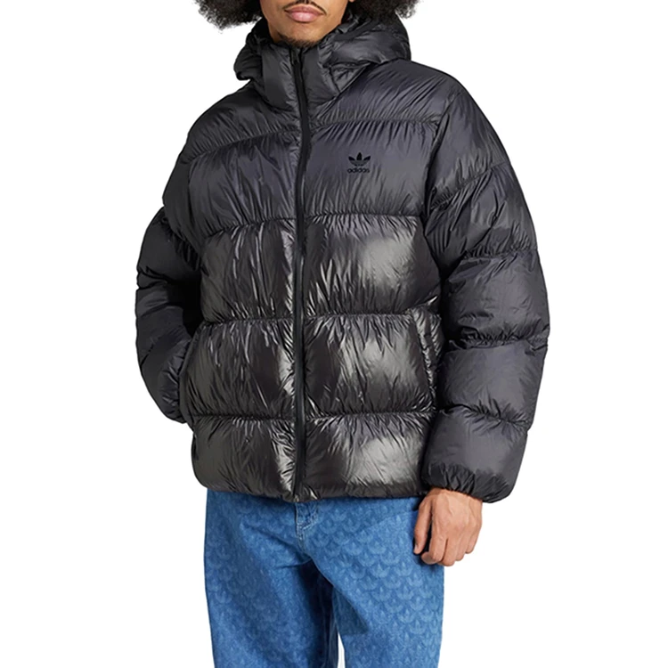 adidas/阿迪达斯阿迪经典三叶草系列男子短款羽绒服外套IW3454