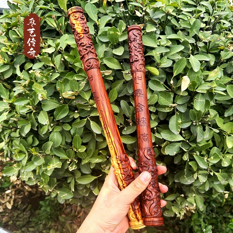 雷击枣木如意金箍棒天然实心桃木棍黑神话孙悟空齐天大圣工艺摆件