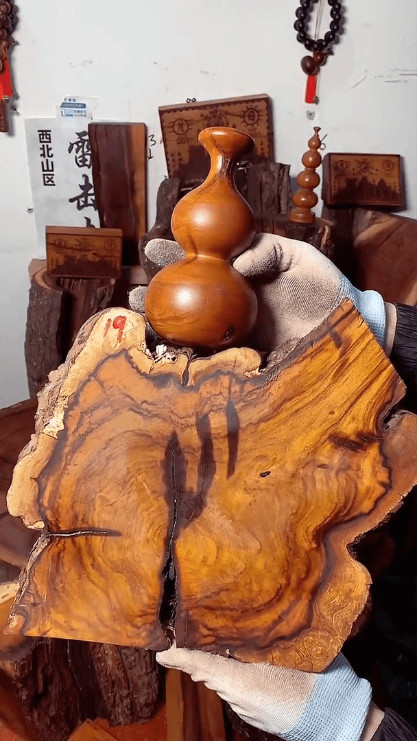 【闪购商品】枣木19号+葫芦+52号，原木墩