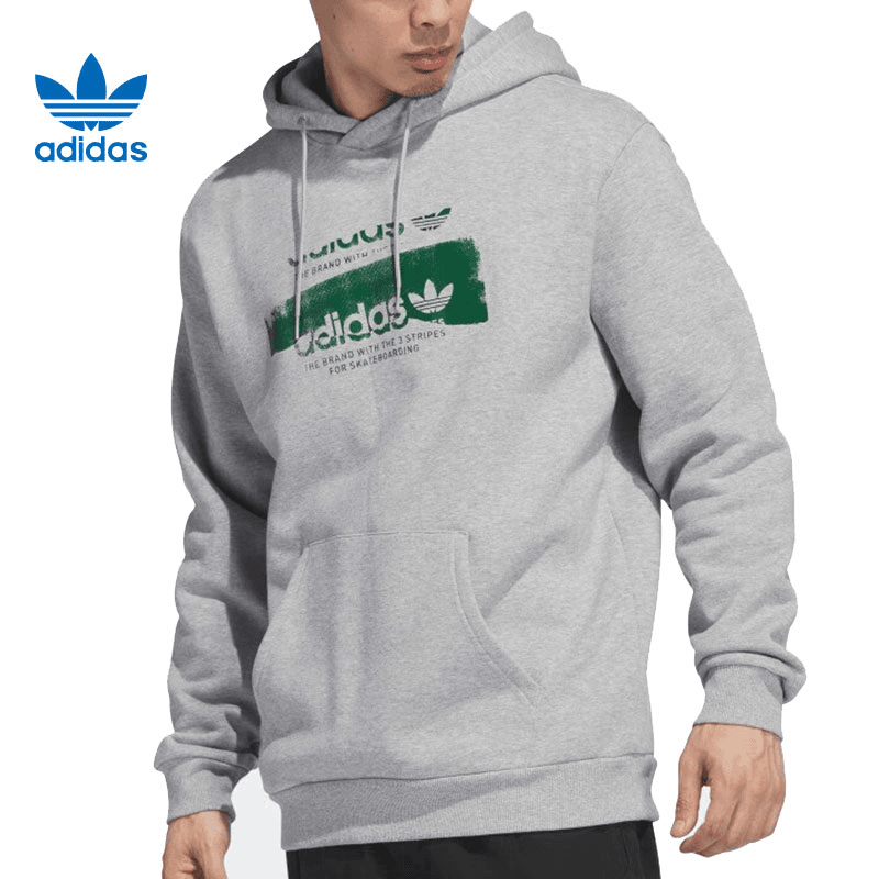 adidas阿迪达斯三叶草男子运动休闲卫衣IK7657