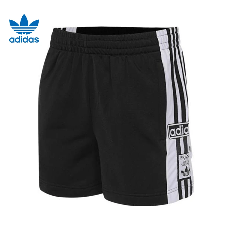 adidas阿迪达斯三叶草女子运动雅丹风休闲短裤IU2518