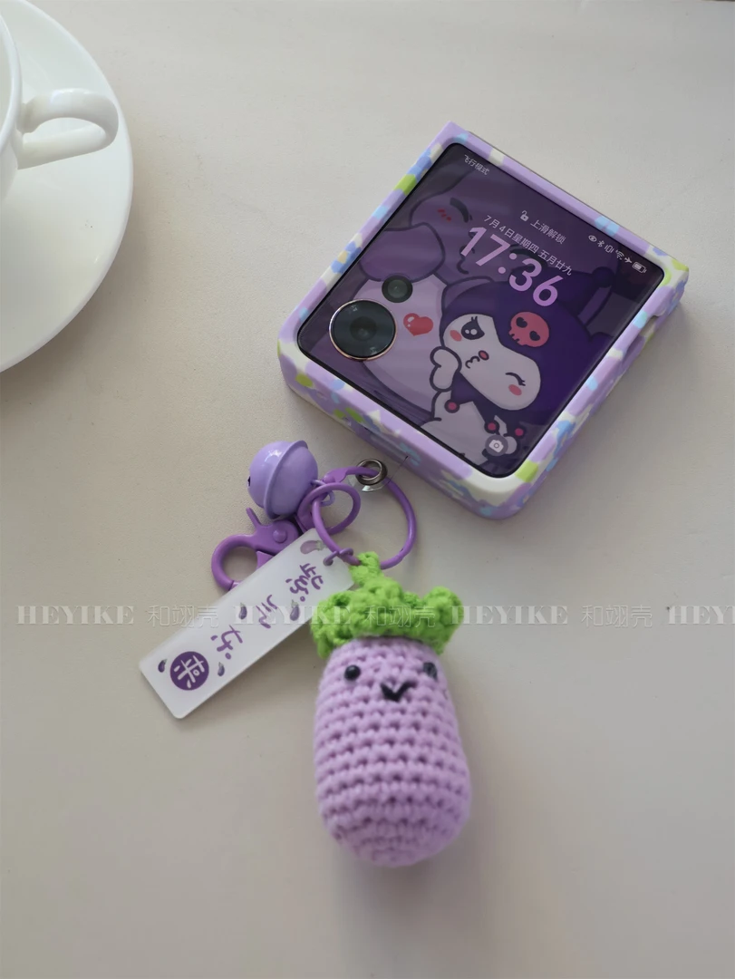 紫气东来印花适用荣耀magicvflip手机壳折叠三星zflip6超薄保护套