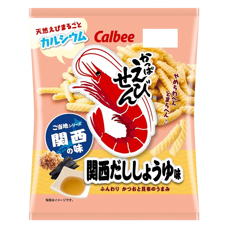 卡乐B高汤酱油味虾条
