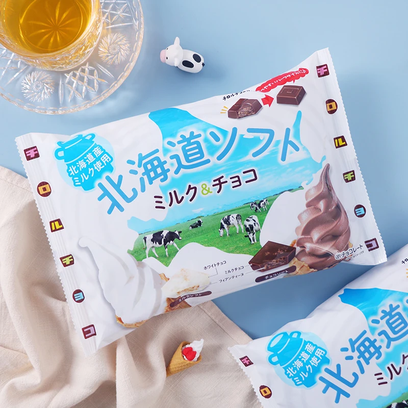 日本进口零食Tirol松尾冰淇淋巧克力夹心什锦喜糖果小吃儿童礼物