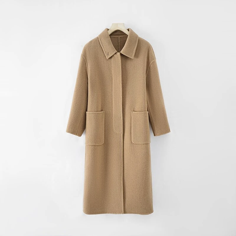 时尚百搭毛呢外套CS-8035