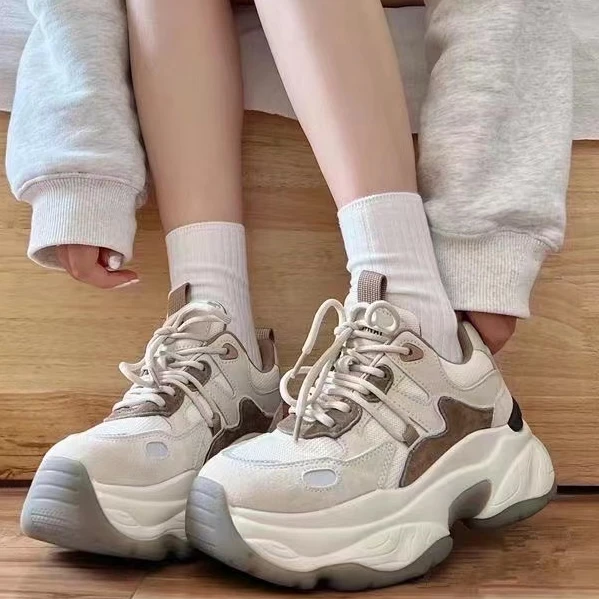 回力潮品网红爆款老爹鞋2023秋季新款时尚百搭厚底轻便运动跑步鞋