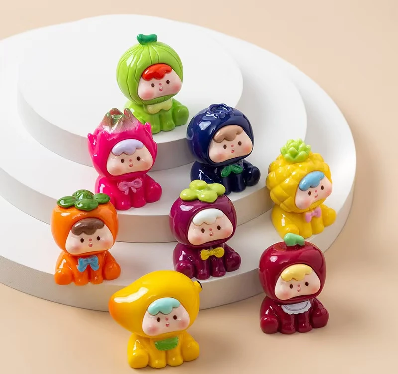 ［欧伊直播代拆｜双许愿］水果崽崽四代DIY树脂桌面摆件