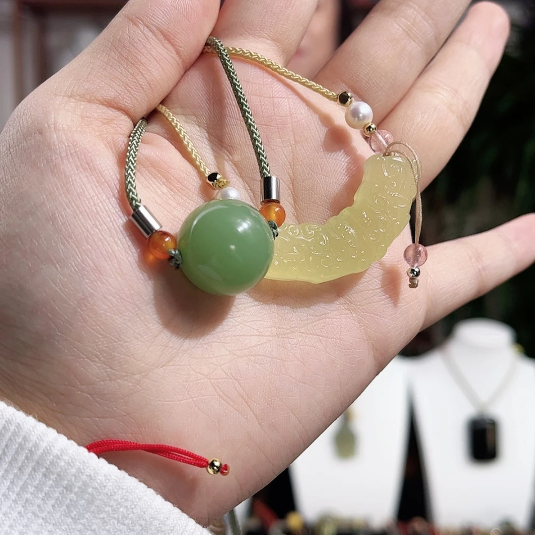 【闪购商品】岫玉颈饰未镶嵌