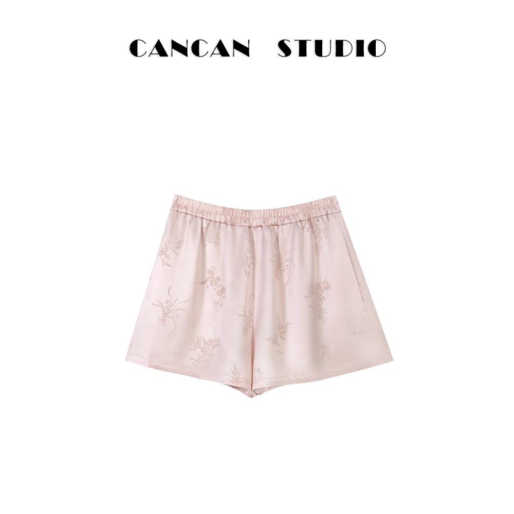 GVKIR【翩翩佳人】灿灿新国风新中式短袖夏季上衣短裤套装