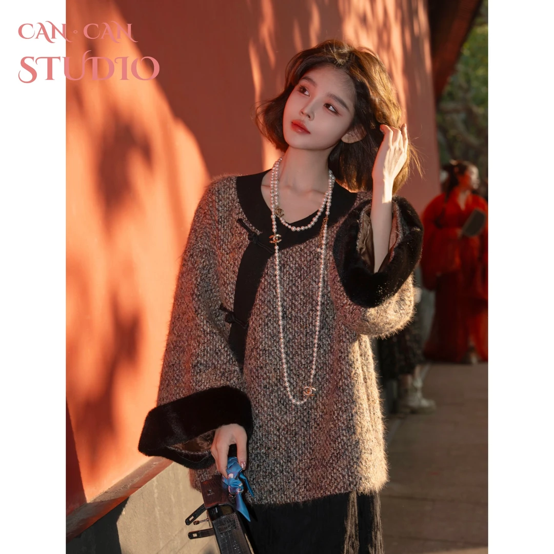 CANCAN STUDIO【金玉宴】新中式原创设计上衣G77373